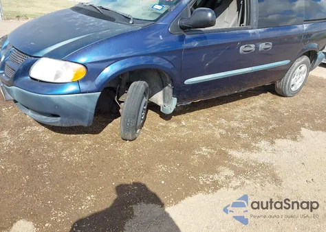 2002 Dodge Caravan Se из США, поврежденный, VIN 1B4GP25372B740917